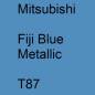 Preview: Mitsubishi, Fiji Blue Metallic, T87.